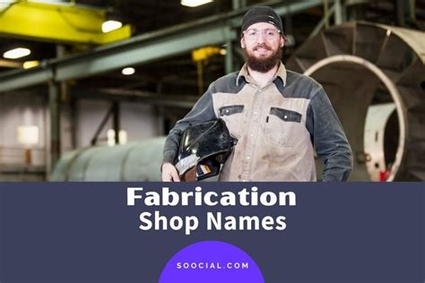 metal fabrication shop names|metal fabrication business name ideas.